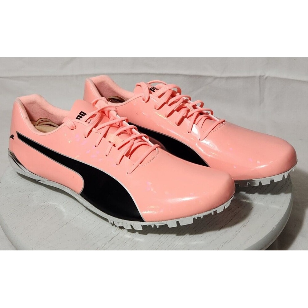Puma EvoSPEED Electric 11 Mens‎ Track Spikes Pink Black 194475-02 Size 11